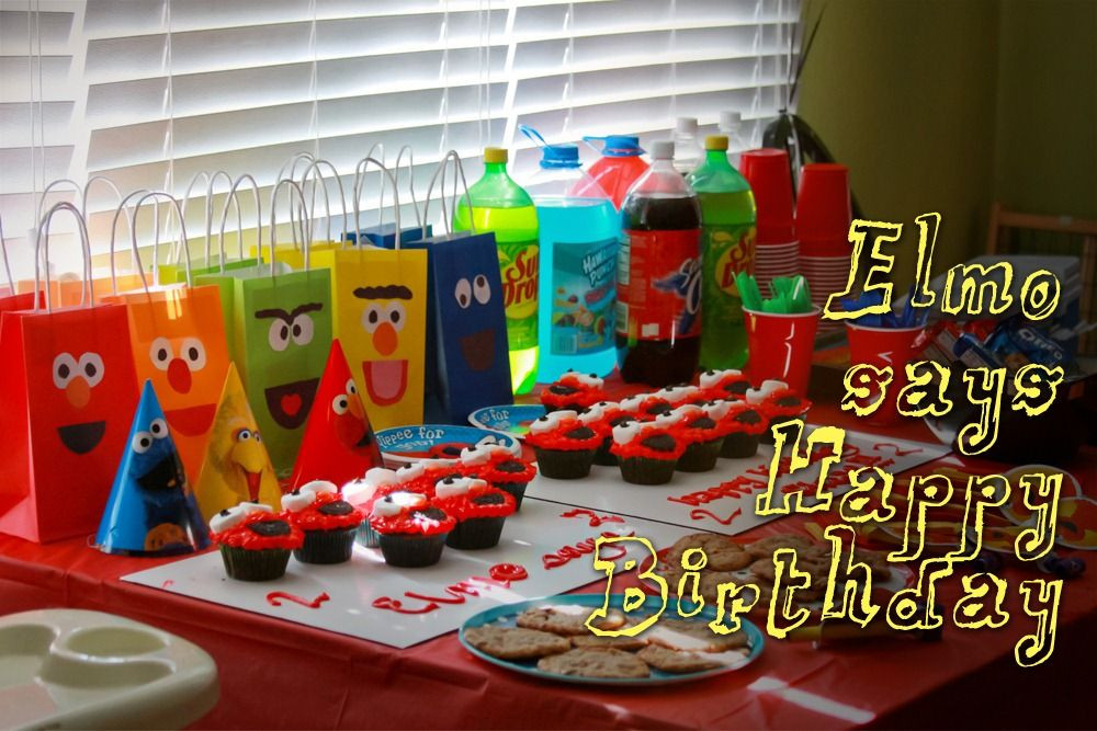 Sesame Street Birthday Party Ideas 2 Year Old
 Elmo Says – Chase is Two