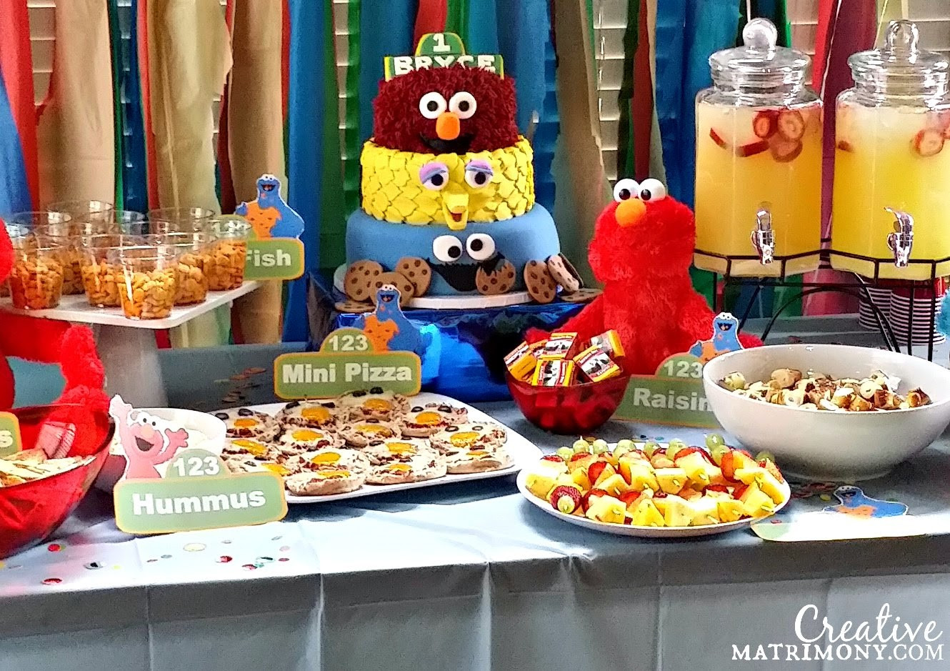 Sesame Street Party Food Ideas
 1000 images about Declan s Birthday on Pinterest