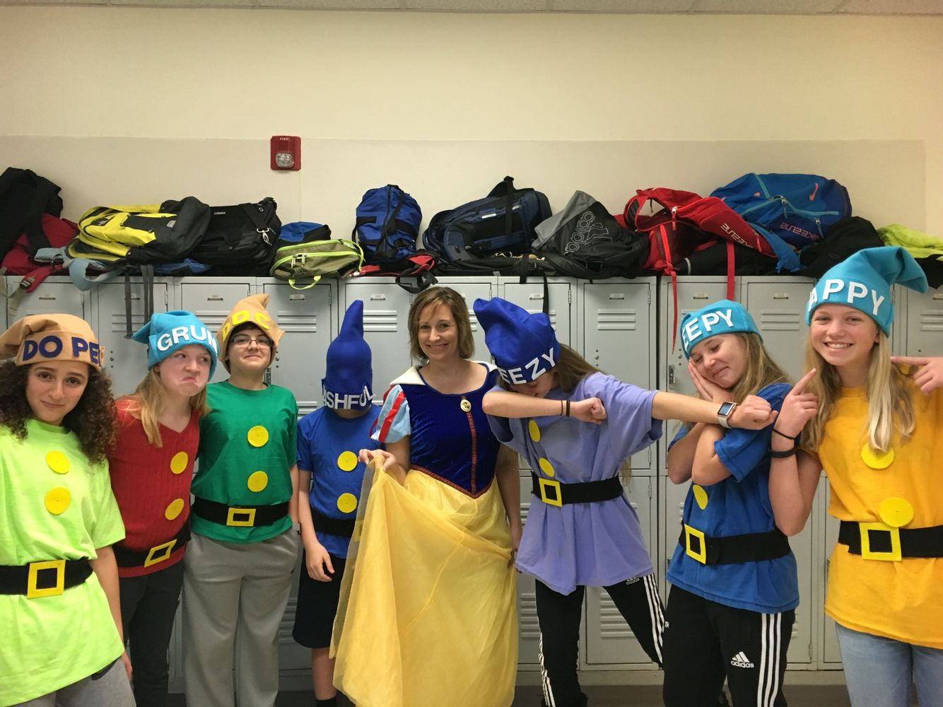 Seven Dwarfs Costumes DIY
 The 7 Dwarves So much fun for spirit week or any