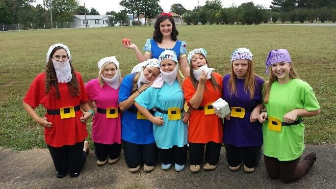 Seven Dwarfs Costumes DIY   Snow White and the seven dwarfs