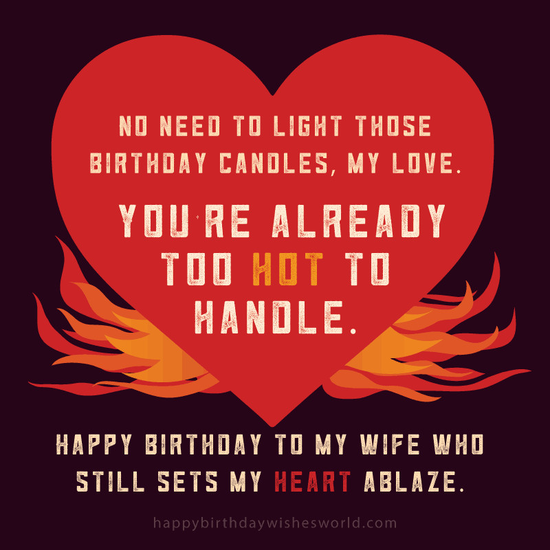 Sexy Happy Birthday Quotes
 140 Birthday Wishes for your Wife Find her the perfect