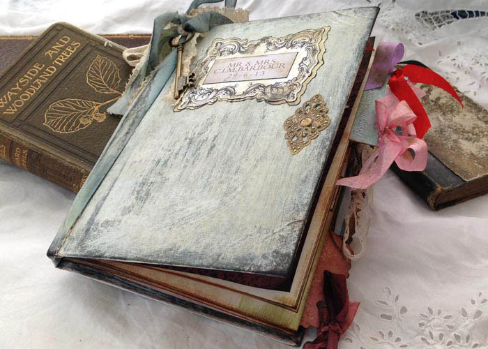 Shabby Chic Wedding Guest Book
 Shabby Chic Wedding Guest Book Rustic Theme 60 Pages