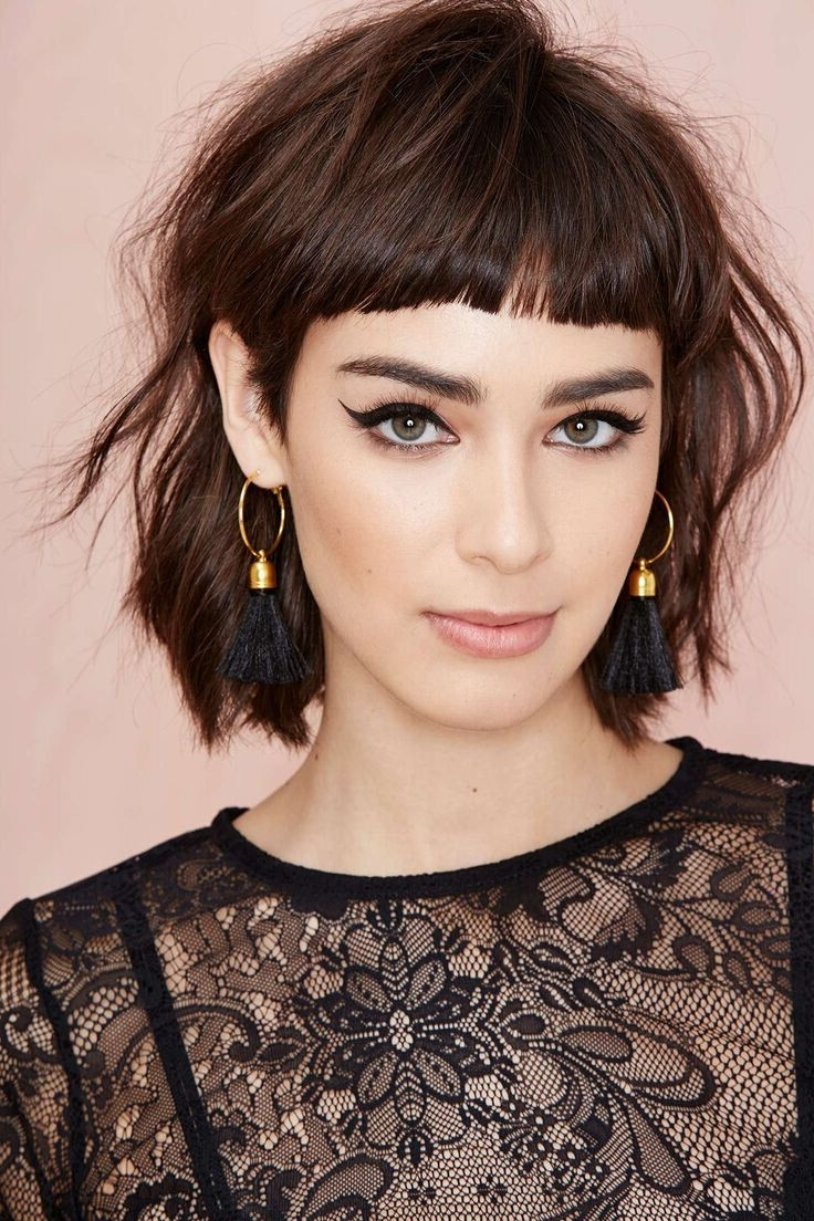 Shaggy Bob Hairstyles
 15 Collection of Shaggy Bob Hairstyles With Fringe
