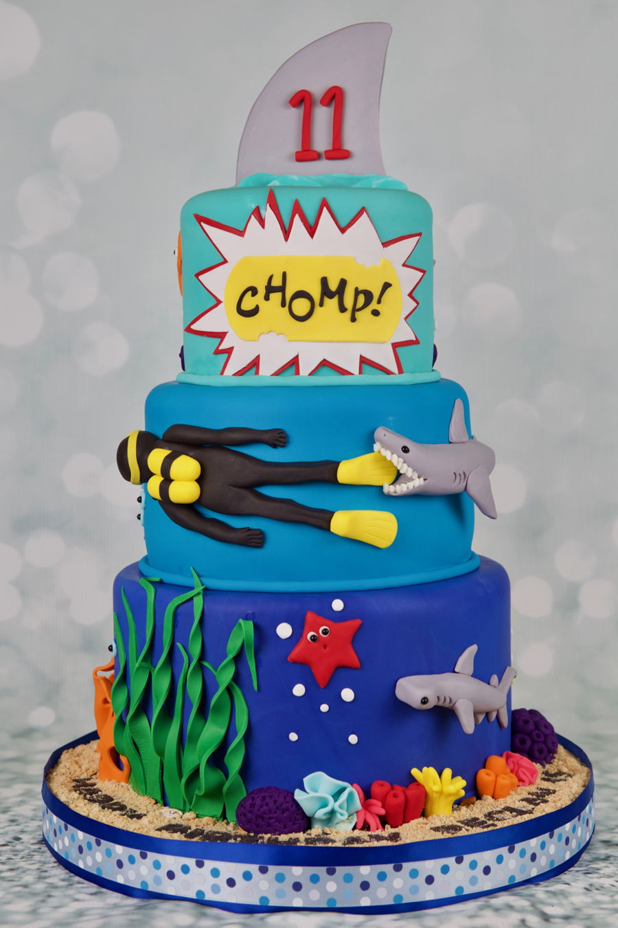 Shark Birthday Cakes
 Shark Birthday Cake CakeCentral