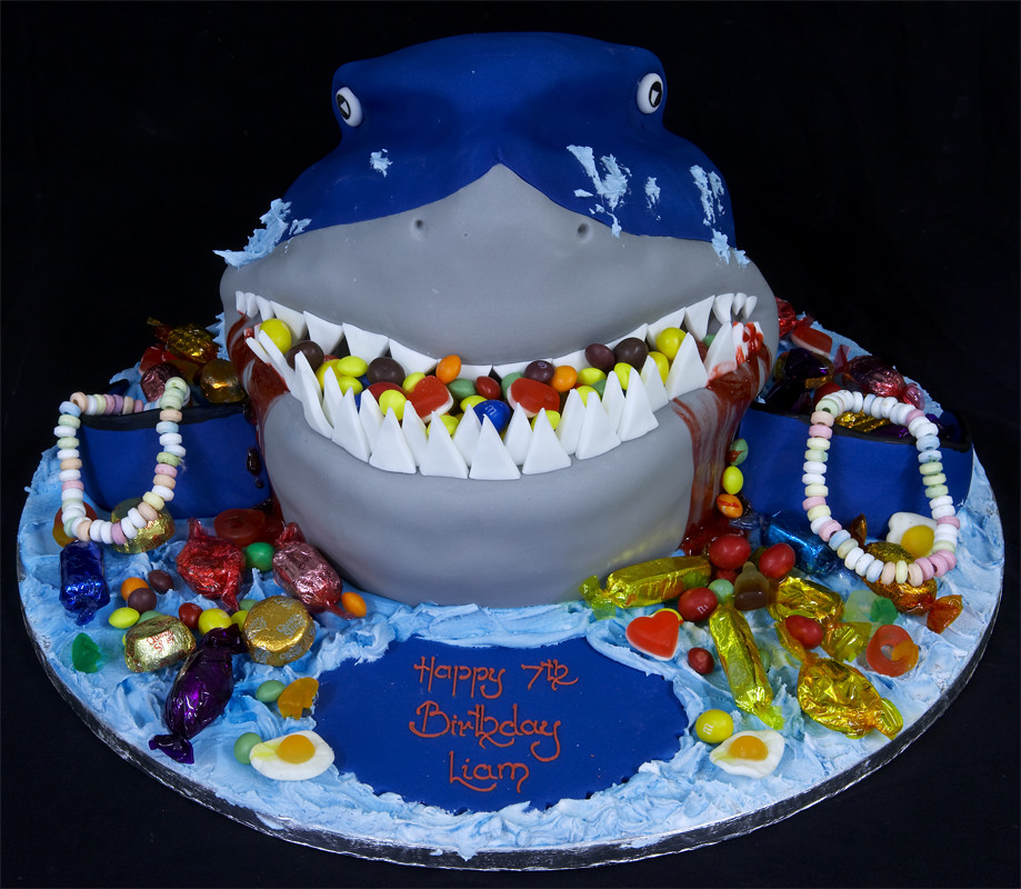 Shark Birthday Cakes
 Shark Cakes – Decoration Ideas
