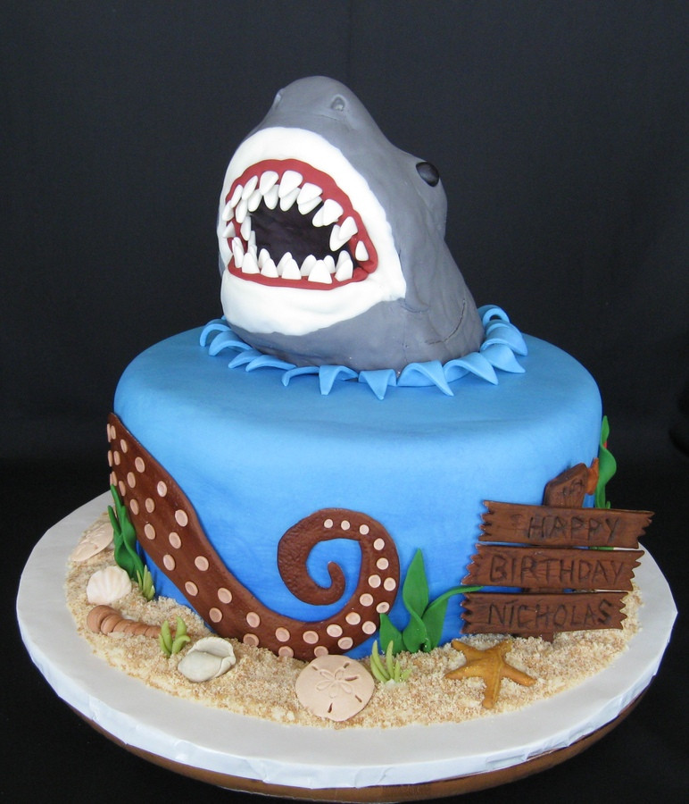 Shark Birthday Cakes
 Top Shark Cakes