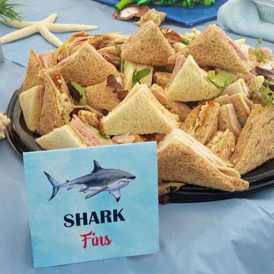 Shark Party Food Ideas
 17 Cute Baby Shark Party Ideas Pretty My Party Party Ideas