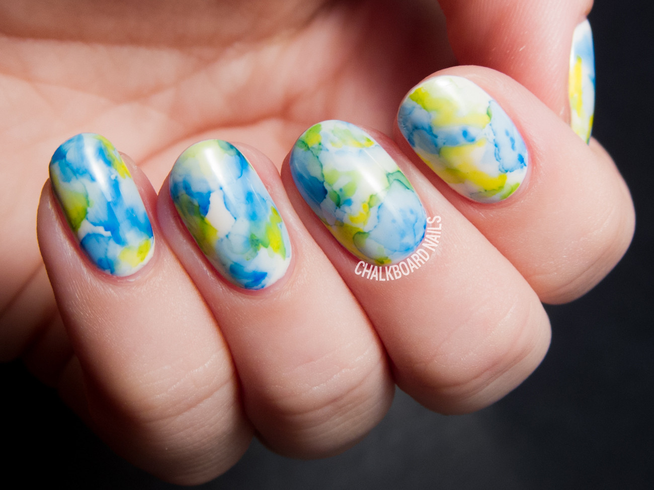 Sharpie Nail Designs
 The Easiest Nail Art Ever Sharpie Marbled Gel Nails
