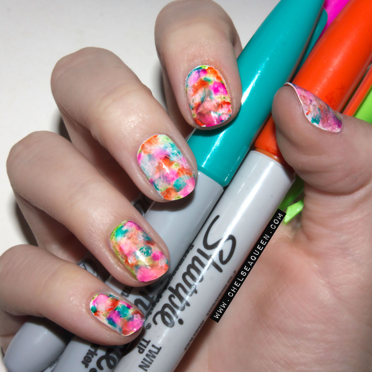 Sharpie Nail Designs
 How To Sharpie Nails