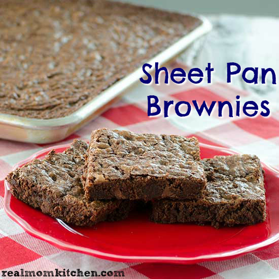 Sheet Pan Brownies
 Sheet Pan Brownies