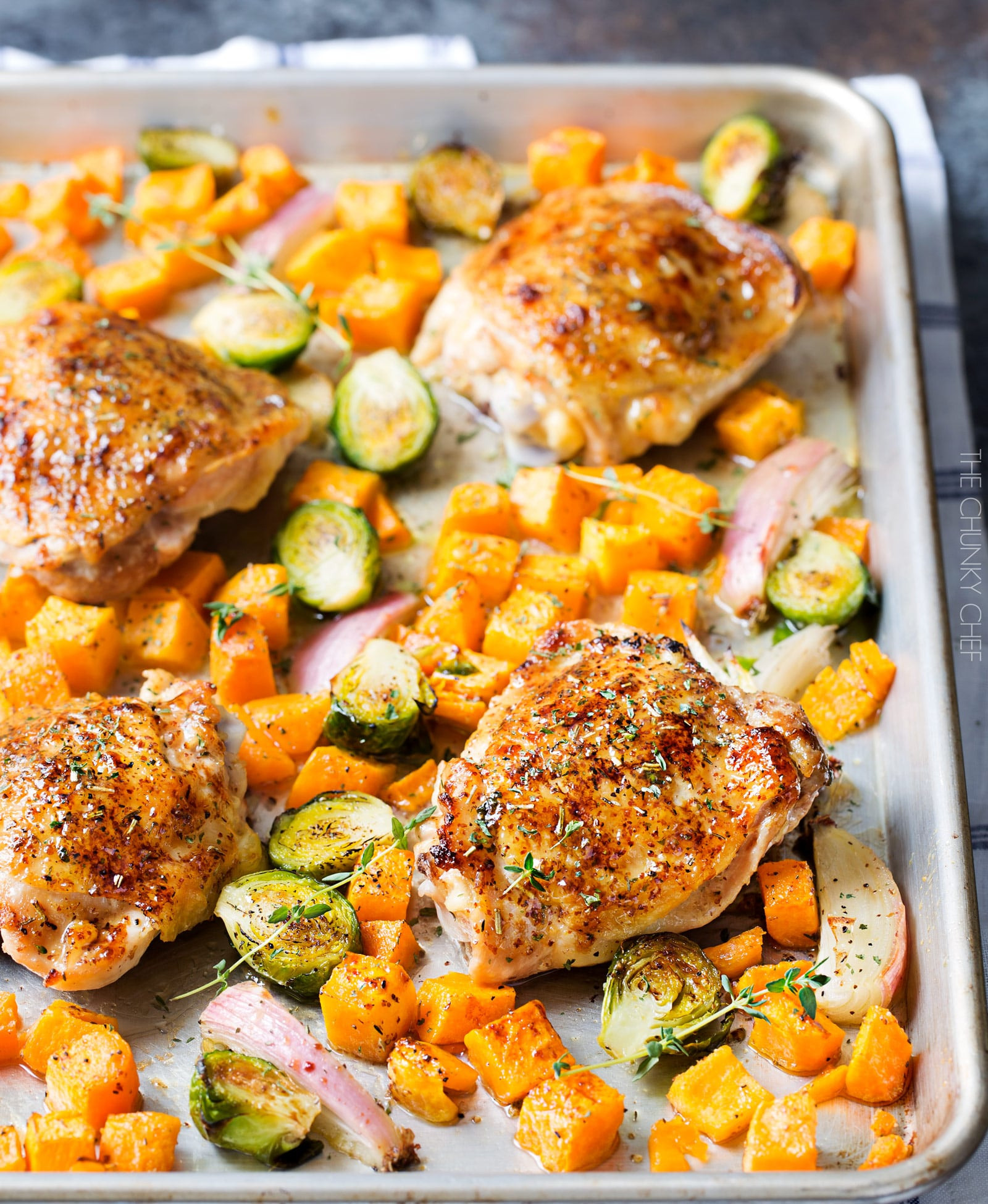 Sheet Pan Dinners Chicken Breast
 Sheet Pan Maple Mustard Roasted Chicken The Chunky Chef