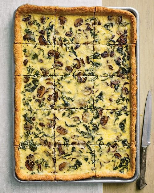 Sheet Pan Dinners Martha Stewart
 Beautiful Spinach and Quiche on Pinterest