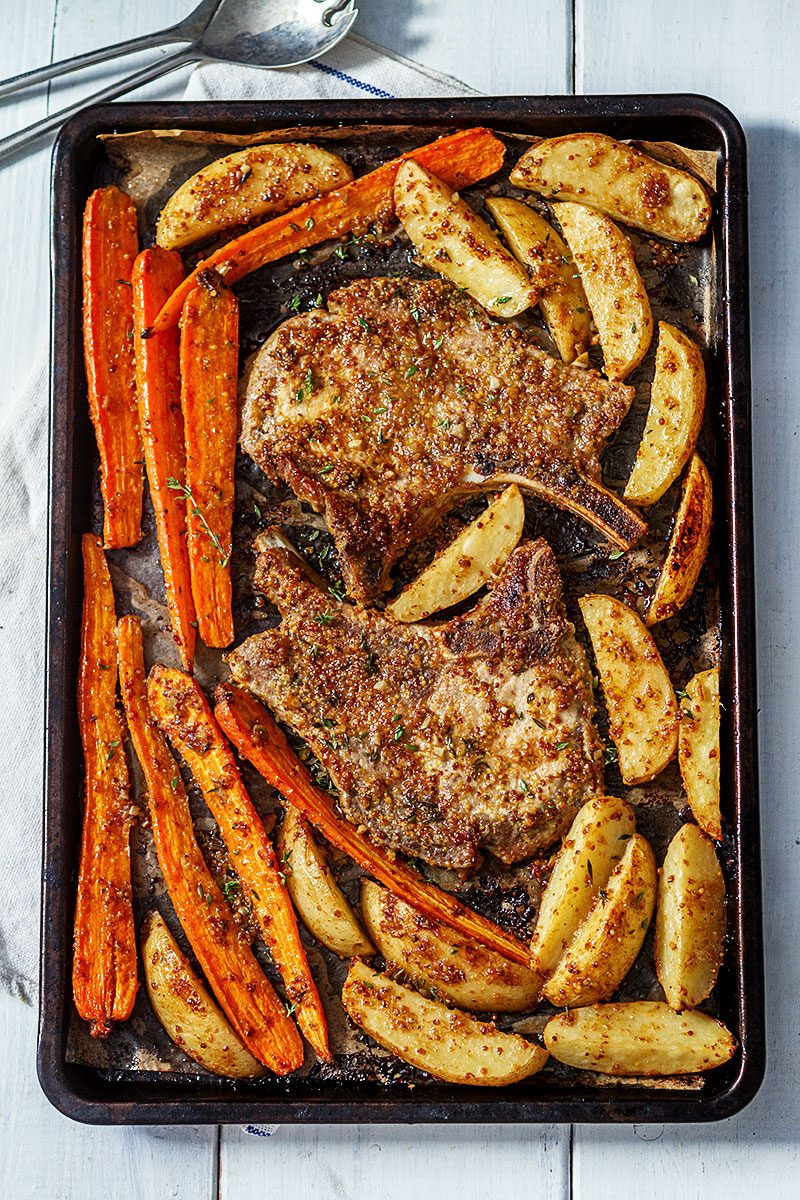 Sheet Pan Pork Chops And Potatoes
 Sheet Pan Dinners 12 Recipes That Will Change Your Life