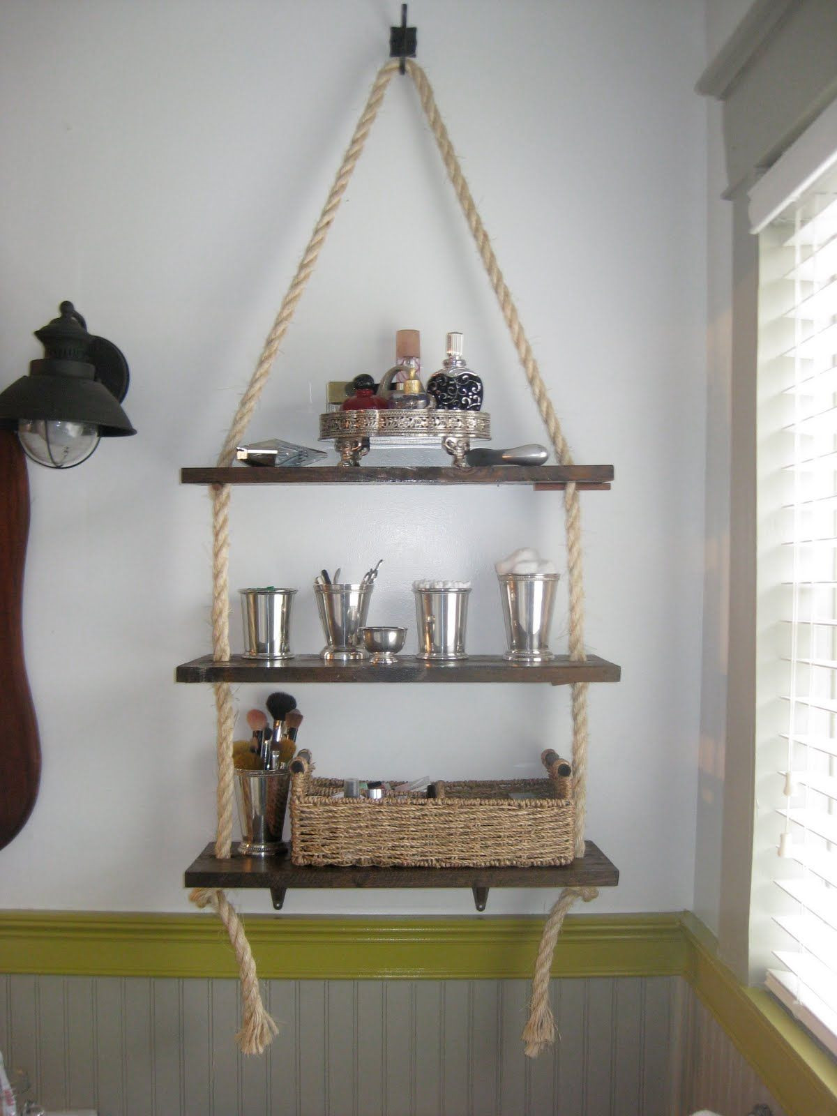 Shelves For Bathroom Wall
 5 Simple DIY Shelf And Planter bos For The Bathroom