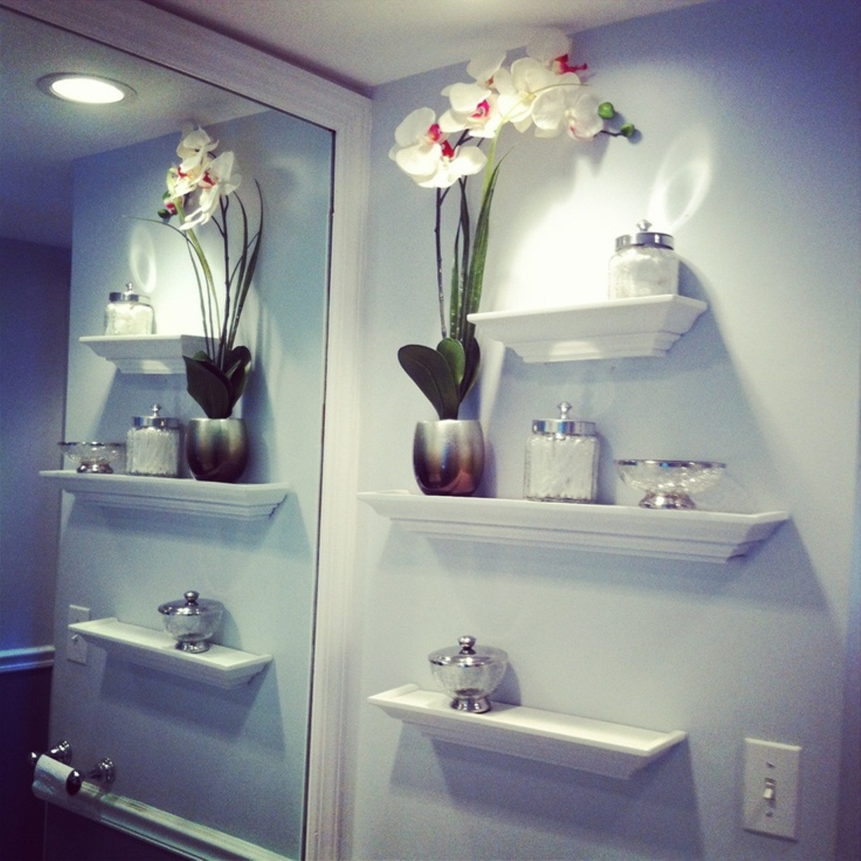 Shelves For Bathroom Wall
 Best Bathroom Wall Shelving Idea to Adorn Your Room