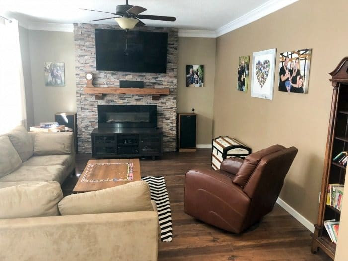 Shiplap Accent Wall Living Room
 Shiplap Accent Wall · The Typical Mom