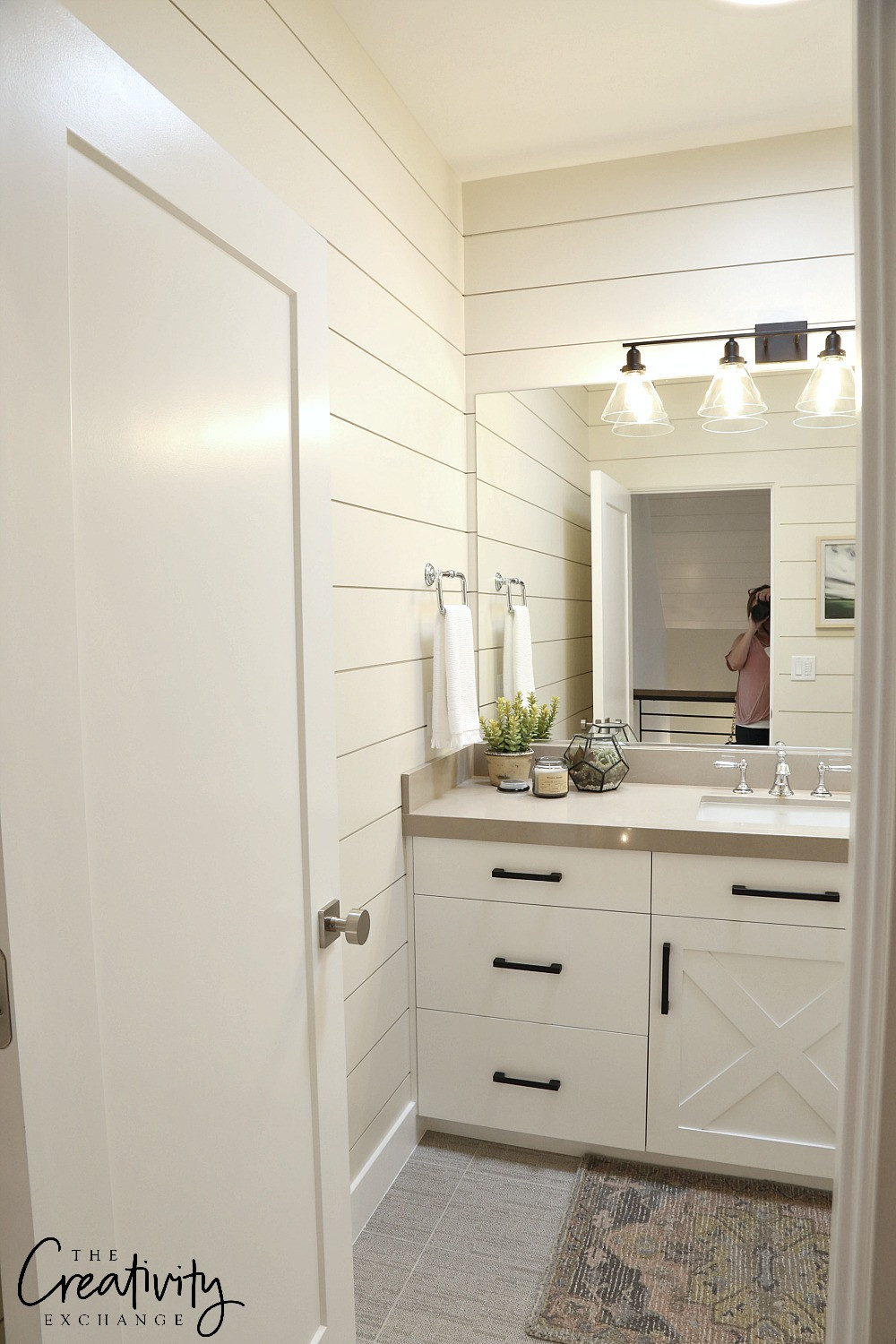 Shiplap Bathroom Walls
 Painted Shiplap Accent Walls in Rich Colors