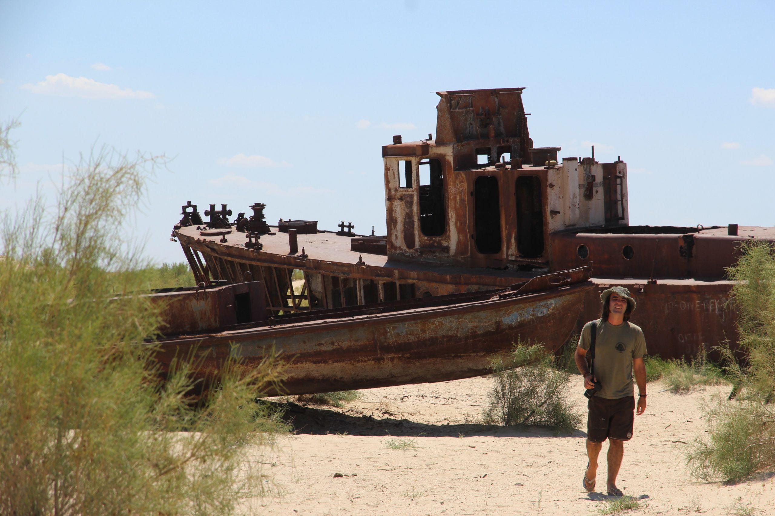 Ships Of The Dessert
 Ghost ships in the desert—the heartbreak of the Aral Sea