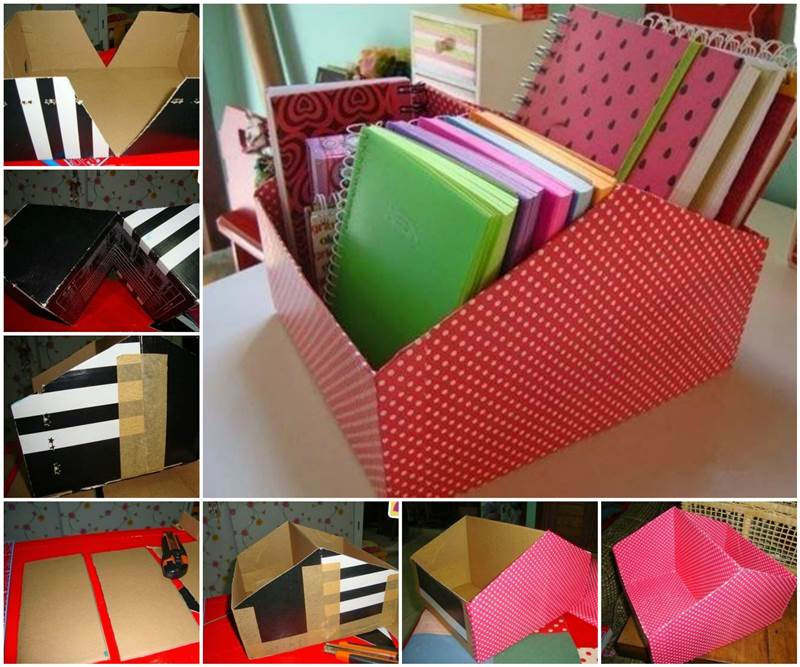 Shoe Box Organizer DIY
 How to Use Shoe Boxes – Pursuit of Functional Home