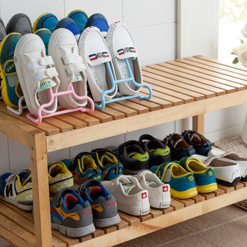 Shoe Storage For Kids
 Shoes storage shelf platform shoes organizer 2 pcs lot