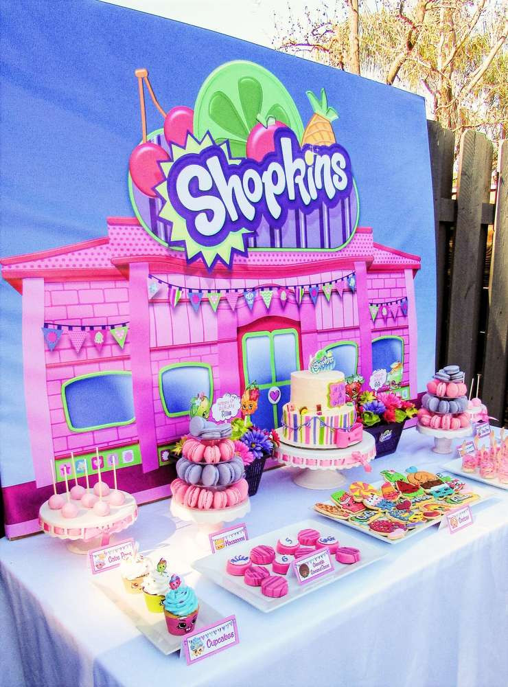 Shopkins Birthday Party Ideas
 Shopkins Birthday Party Ideas 1 of 22