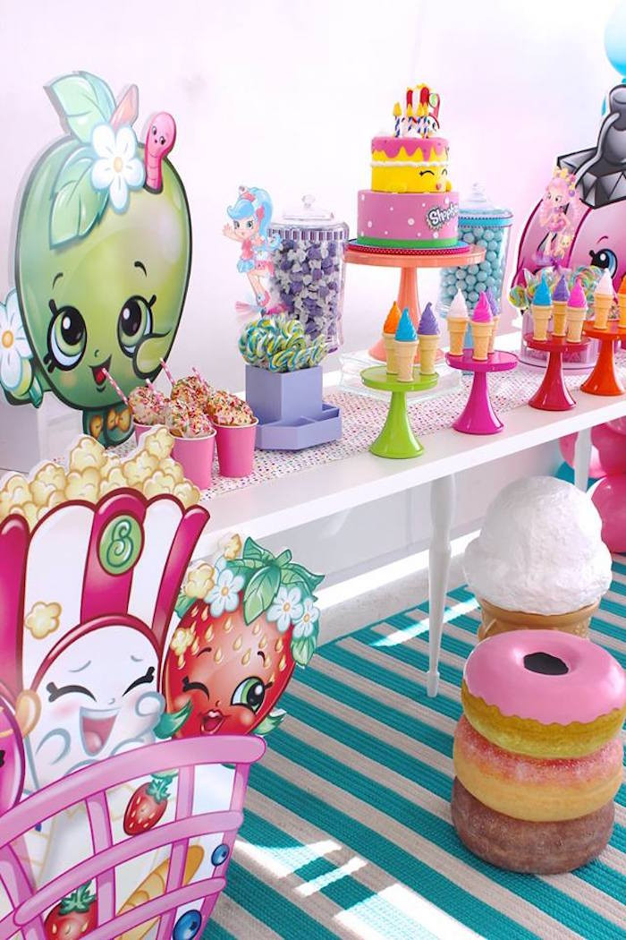 Shopkins Birthday Party Ideas
 Kara s Party Ideas Stylish Shopkins Birthday Party