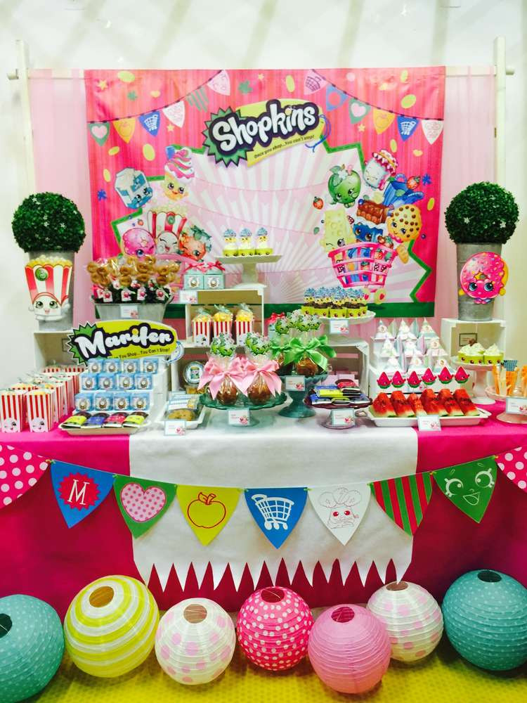 Shopkins Birthday Party Ideas
 Shopkins Kids Birthday Party