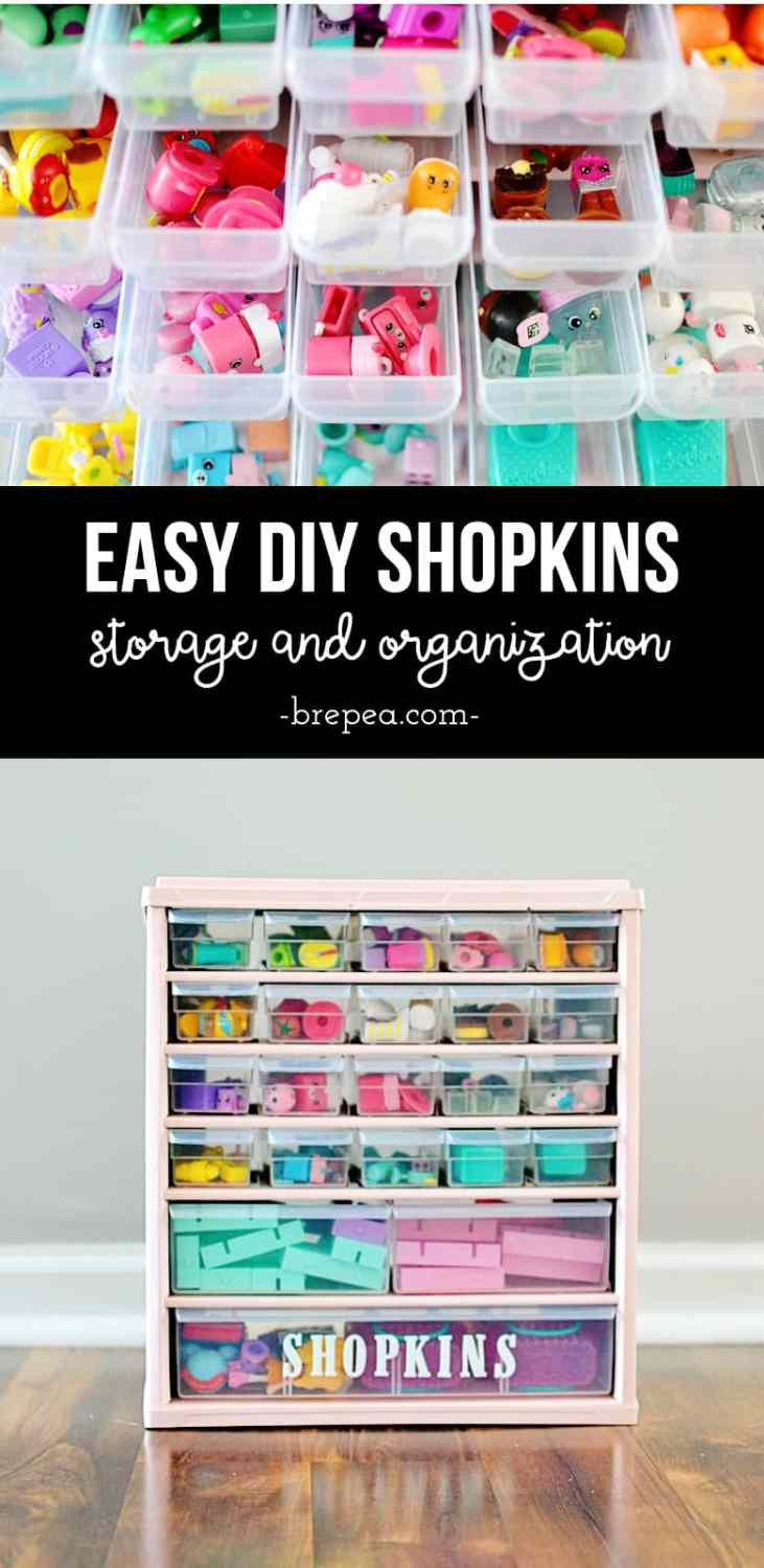 Shopkins Organizer DIY
 Easy DIY Shopkins Storage & Organization Tutorial