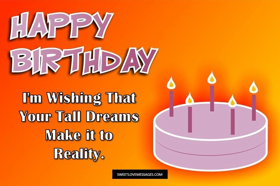 Short And Sweet Birthday Wishes
 2020 Trending Short and Sweet Birthday Wishes Sweet Love