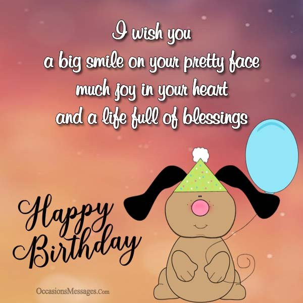 Short And Sweet Birthday Wishes
 Short Birthday Wishes and Messages Occasions Messages