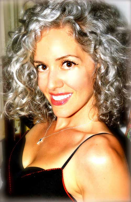 Short Curly Gray Hairstyles
 20 New Gray Curly Hair Hairstyles and Haircuts