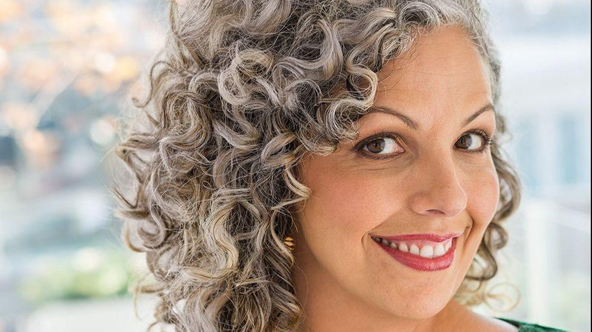 Short Curly Gray Hairstyles
 Gray hair is hot even for 20 somethings says Curly Girl