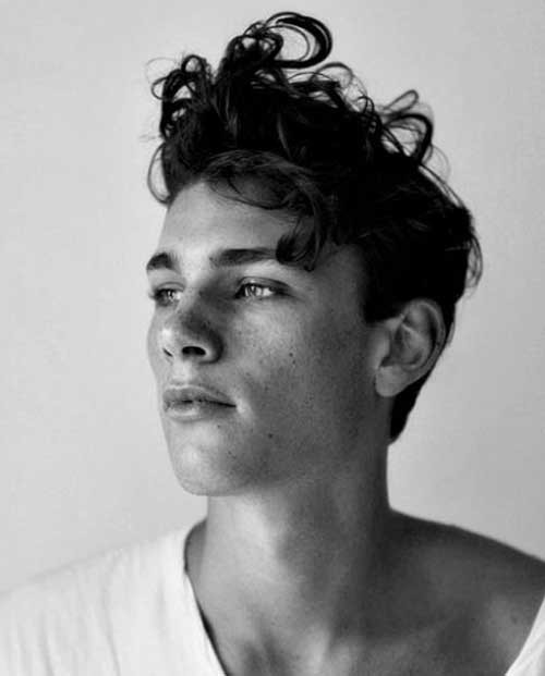 Short Curly Hairstyles Male
 20 Short Curly Hairstyles for Men