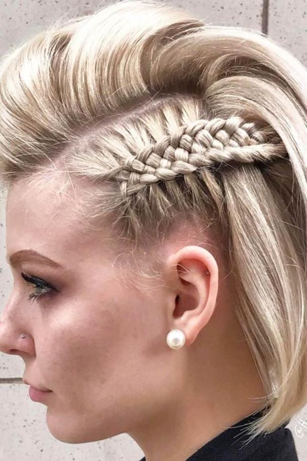 Short Hairstyle With Braids
 73 Stunning Braids For Short Hair That You Will Love