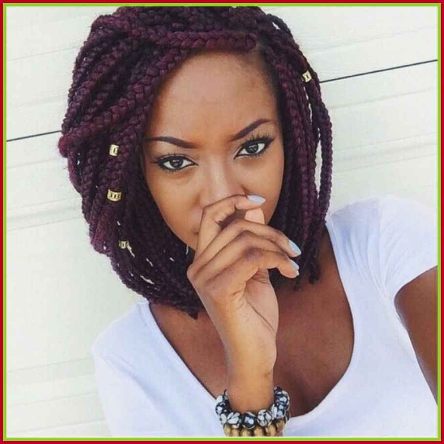Short Hairstyle With Braids
 Cute Braided Hairstyle for Black Women Hairstyle For Women