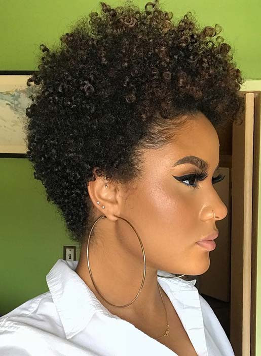 Short Tapered Natural Hairstyles
 51 Best Short Natural Hairstyles for Black Women