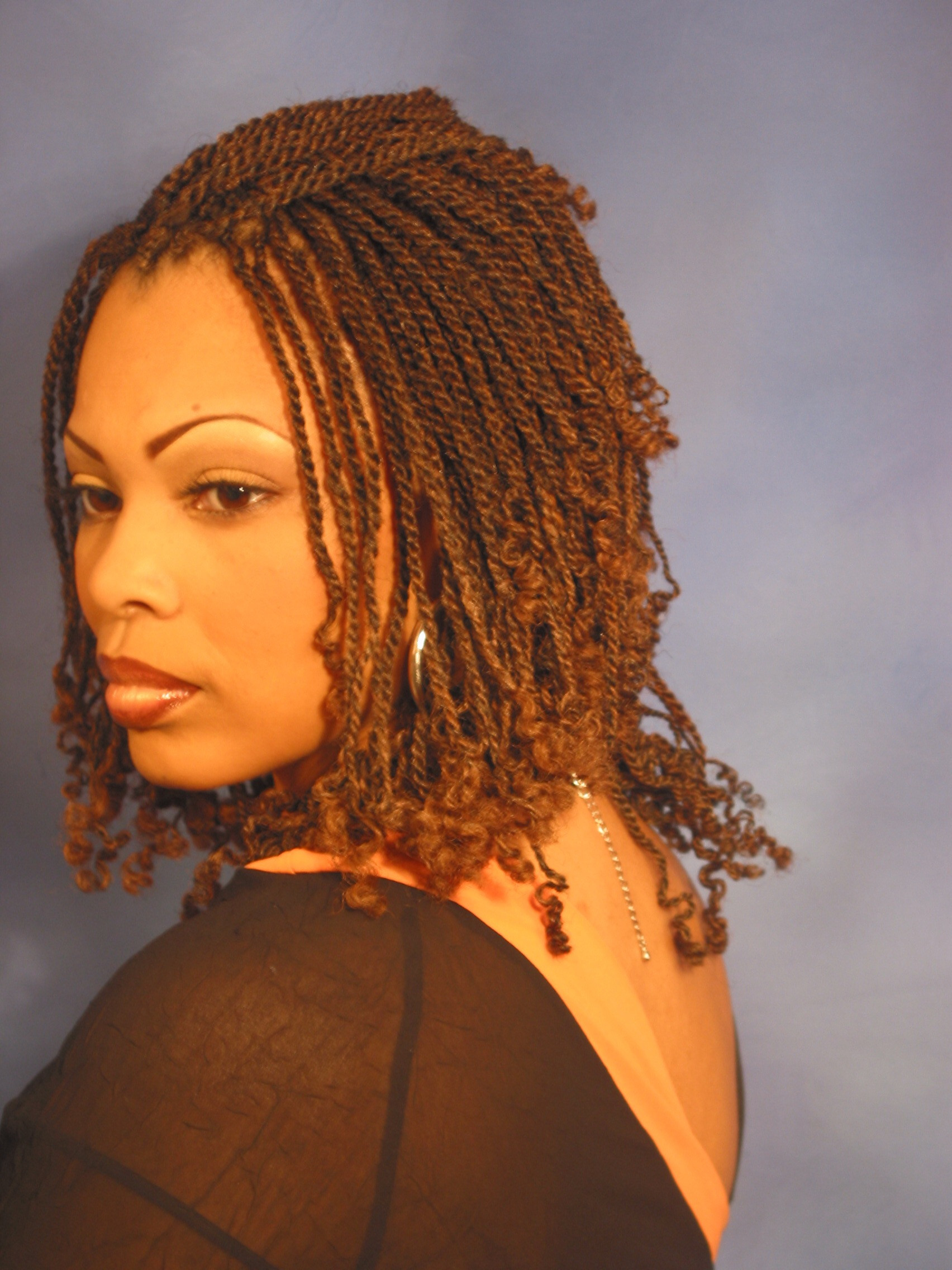 Short Twisted Hairstyles
 Kinky Twist Hairstyles