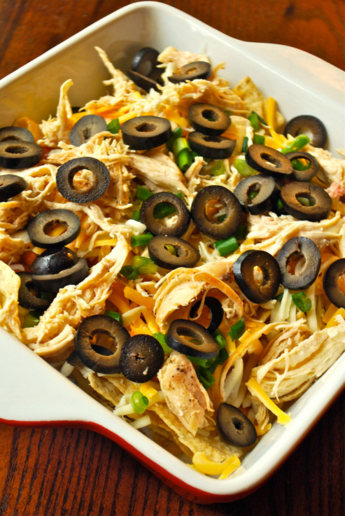 Shredded Chicken Nachos
 Shredded Chicken Nachos • A Sweet Pea Chef