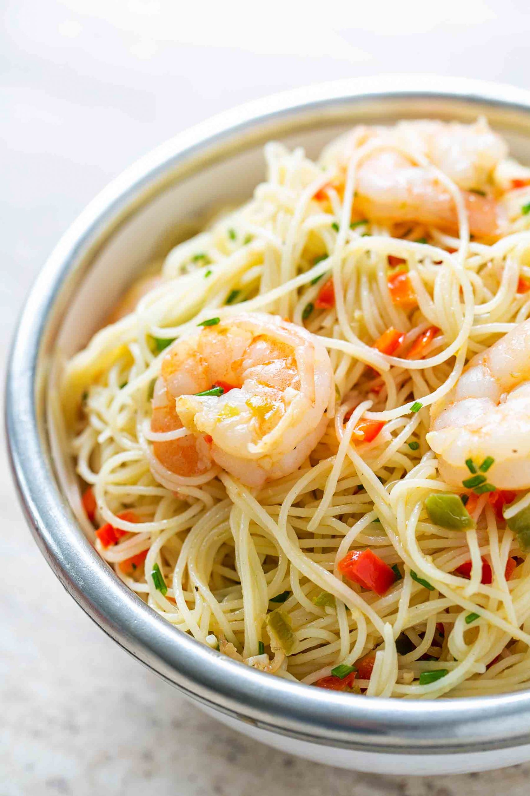 Shrimp And Angel Hair Pasta
 Easy Shrimp Scampi With Angel Hair Pasta Recipe