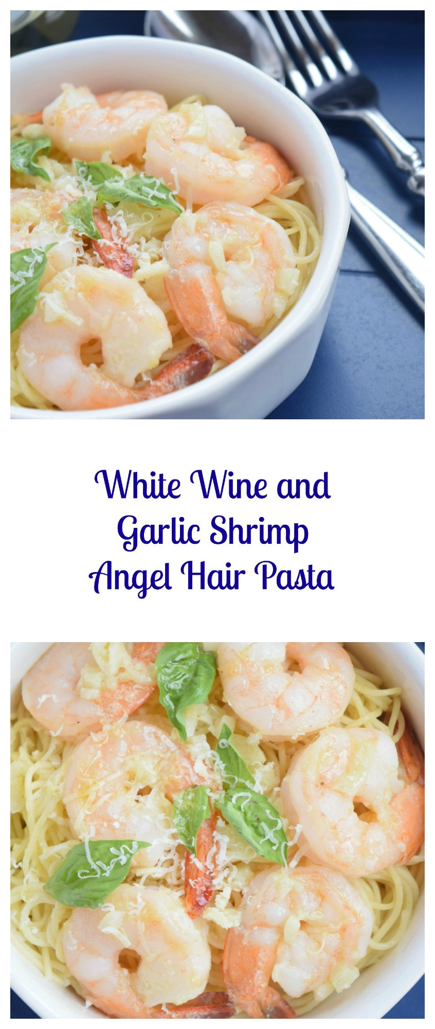 Shrimp And Angel Hair Pasta
 White Wine and Garlic Shrimp Angel Hair Pasta Beer Girl