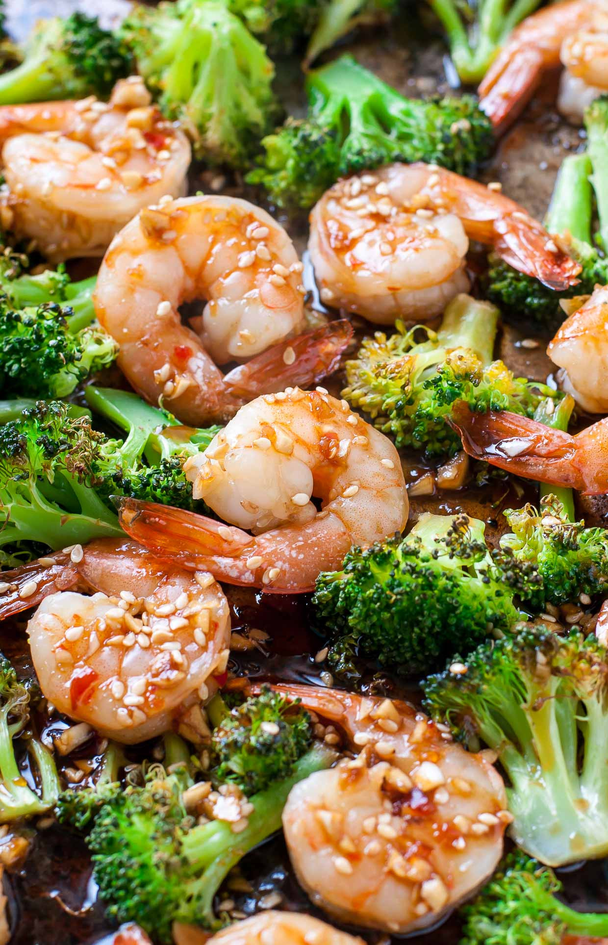 Shrimp And Broccoli Recipes
 Sheet Pan Roasted Honey Garlic Shrimp and Broccoli Peas