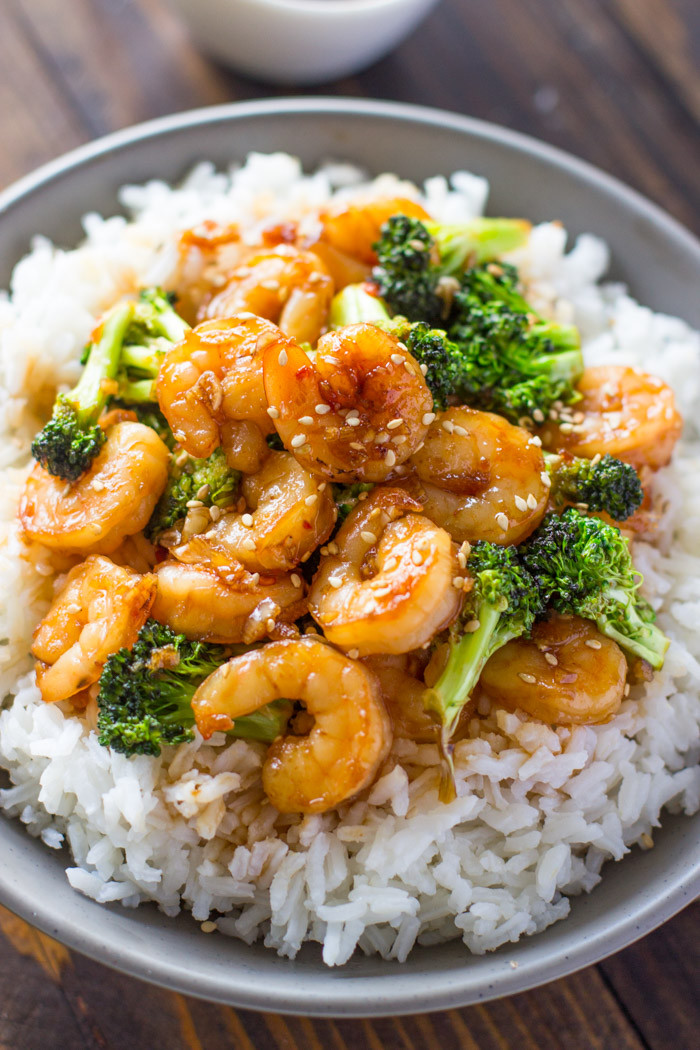 Shrimp And Broccoli Recipes
 Easy Honey Garlic Shrimp and Broccoli