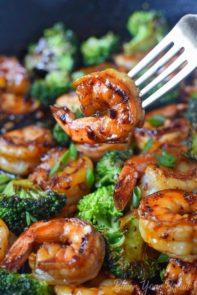 Shrimp And Broccoli Recipes
 Honey Garlic Butter Shrimp & Broccoli Butter Your Biscuit