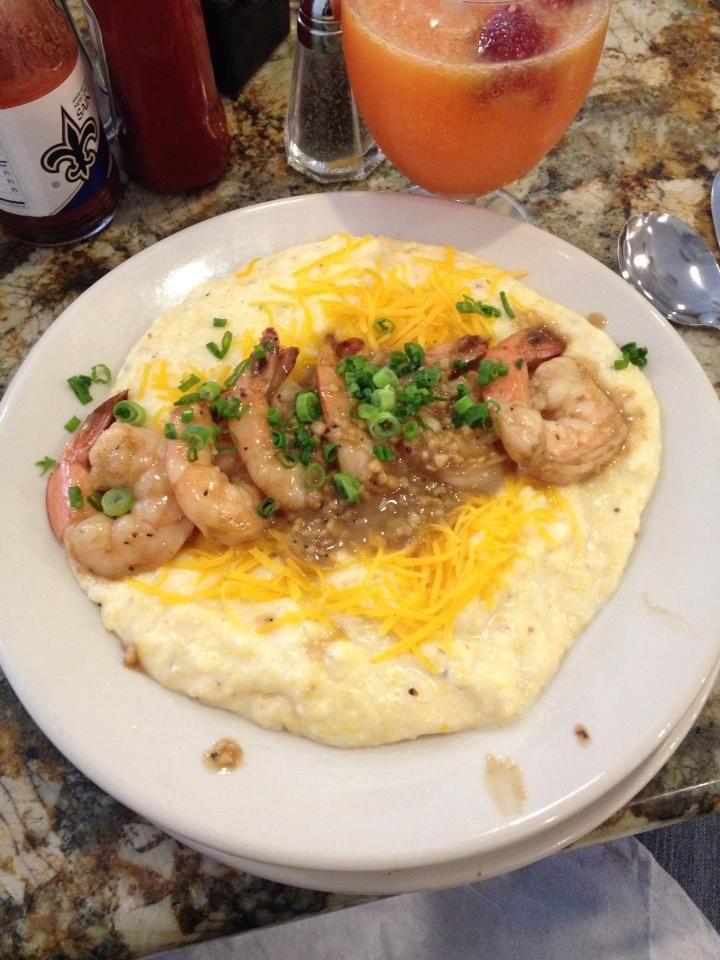 Shrimp And Grits New Orleans
 Shrimp and grits from Cafe Fleur De Lis NewOrleans food