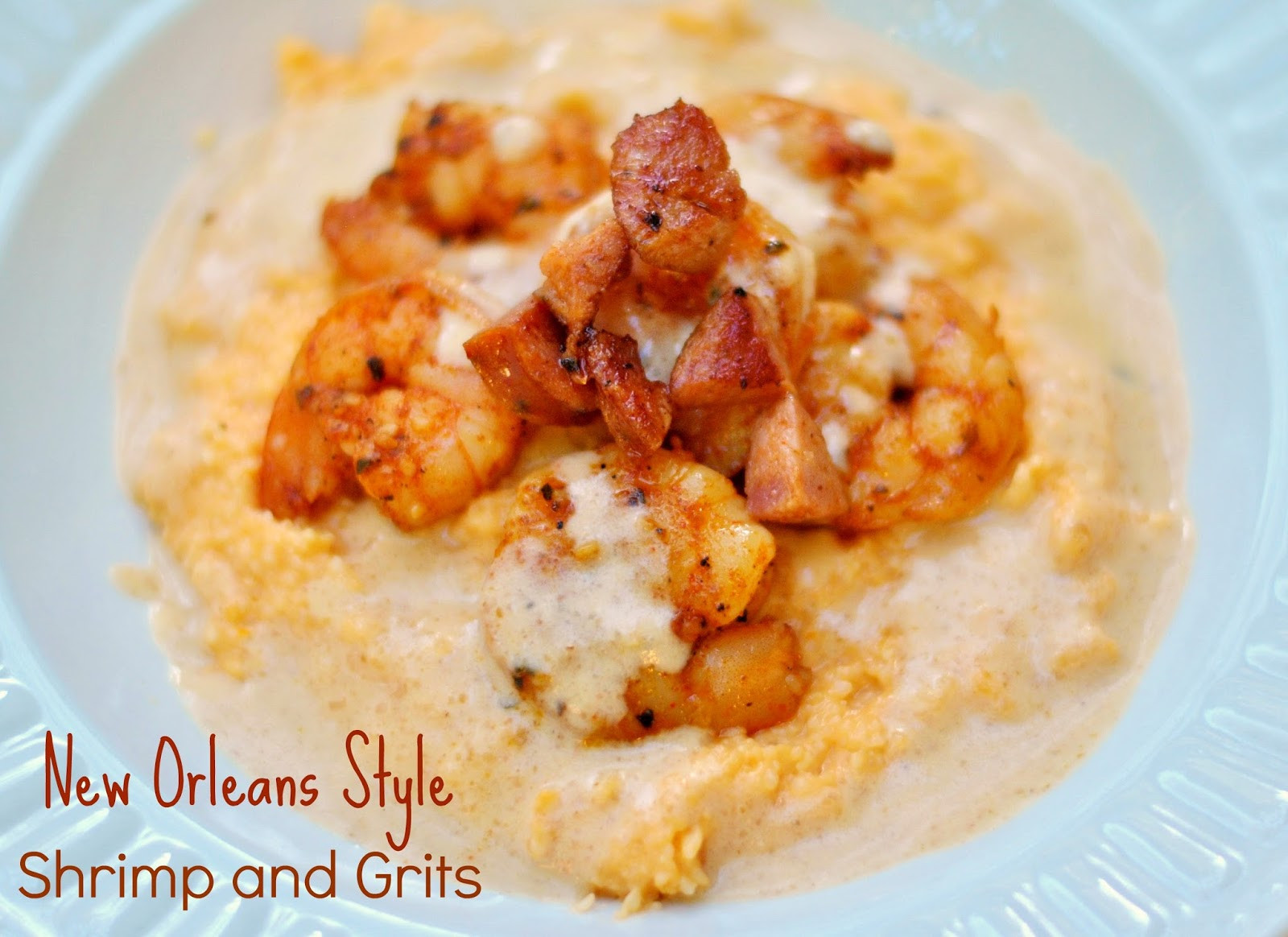 Shrimp And Grits New Orleans
 Life With 4 Boys New Orleans Style Shrimp and Grits Recipe