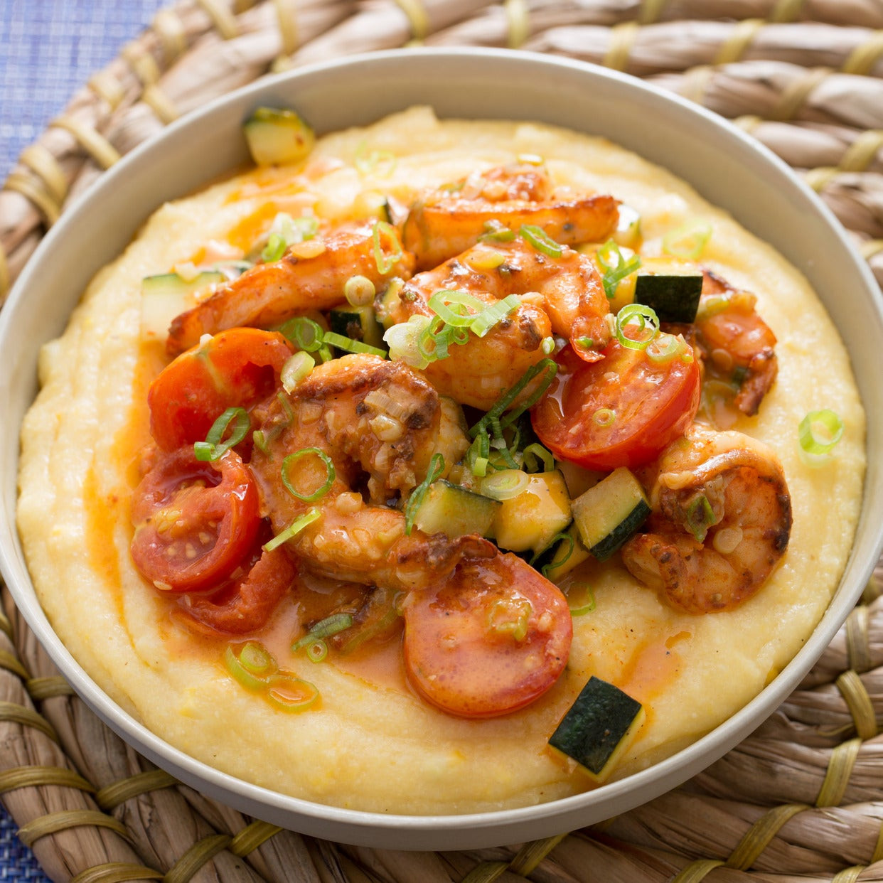 Shrimp And Grits Sauce
 Recipe Southern Style Shrimp & Grits with Corn Zucchini