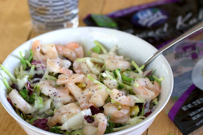Shrimp And Kale Salad
 Shrimp and Kale Salad Recipe In Under 10 Minutes