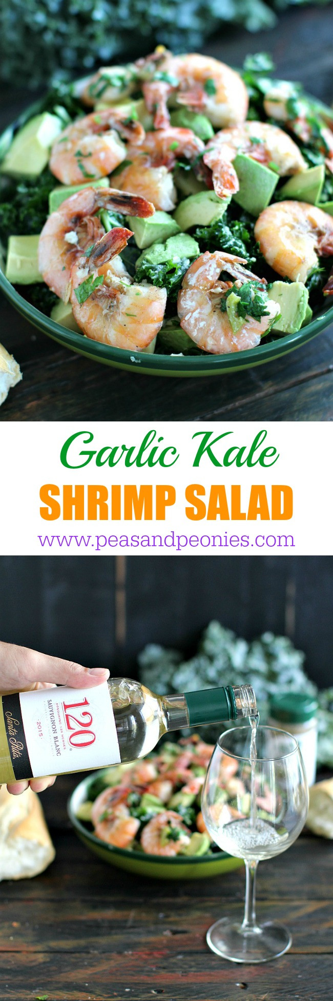 Shrimp And Kale Salad
 Garlic Kale Shrimp Salad Sweet and Savory Meals