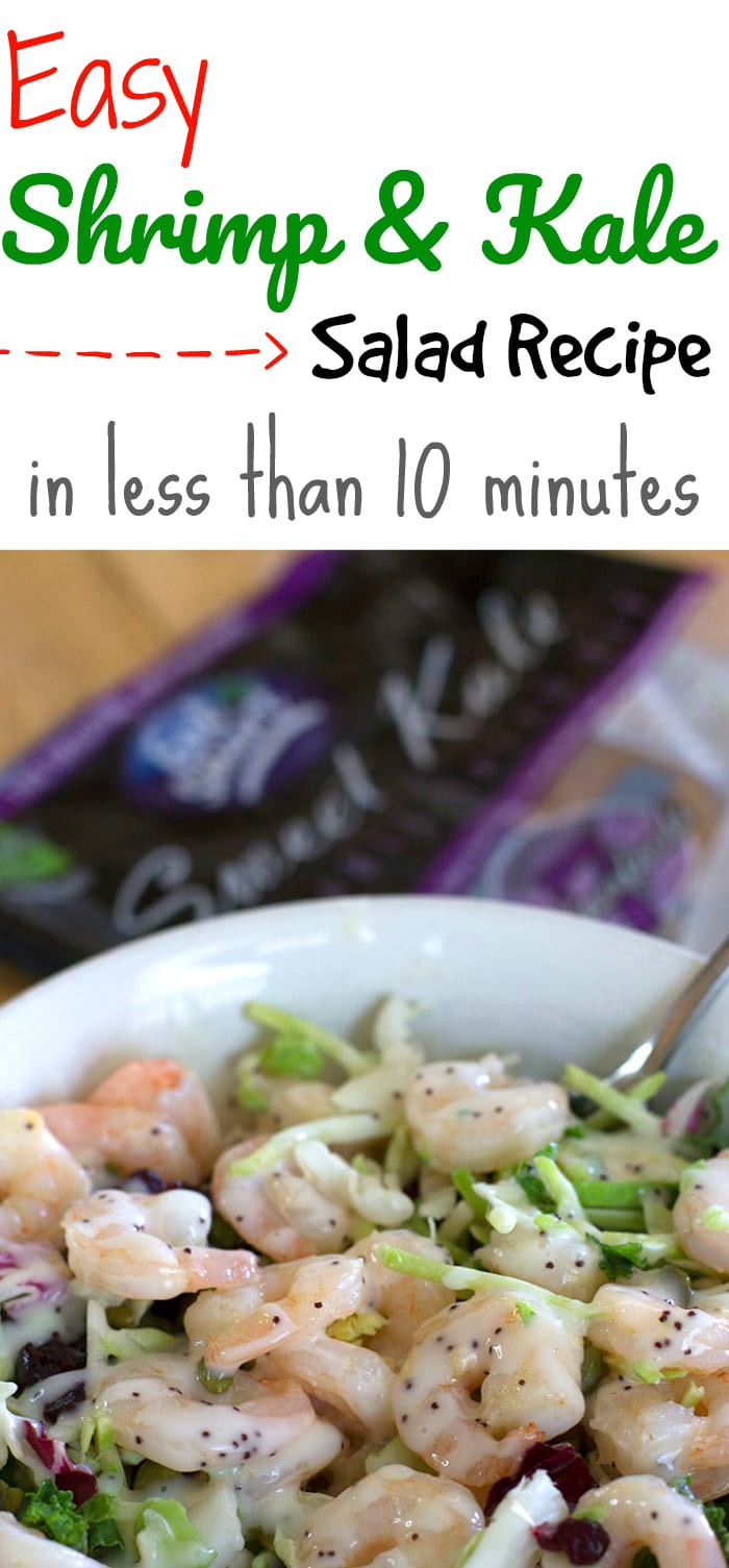 Shrimp And Kale Salad
 Shrimp and Kale Salad Recipe In Under 10 Minutes