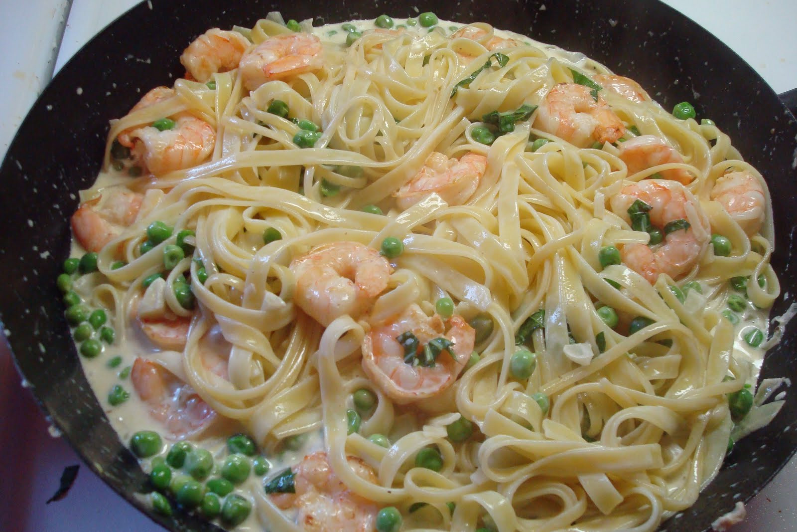 Shrimp And Noodles Recipe
 Schnitzel and the Trout Shrimp and Pasta